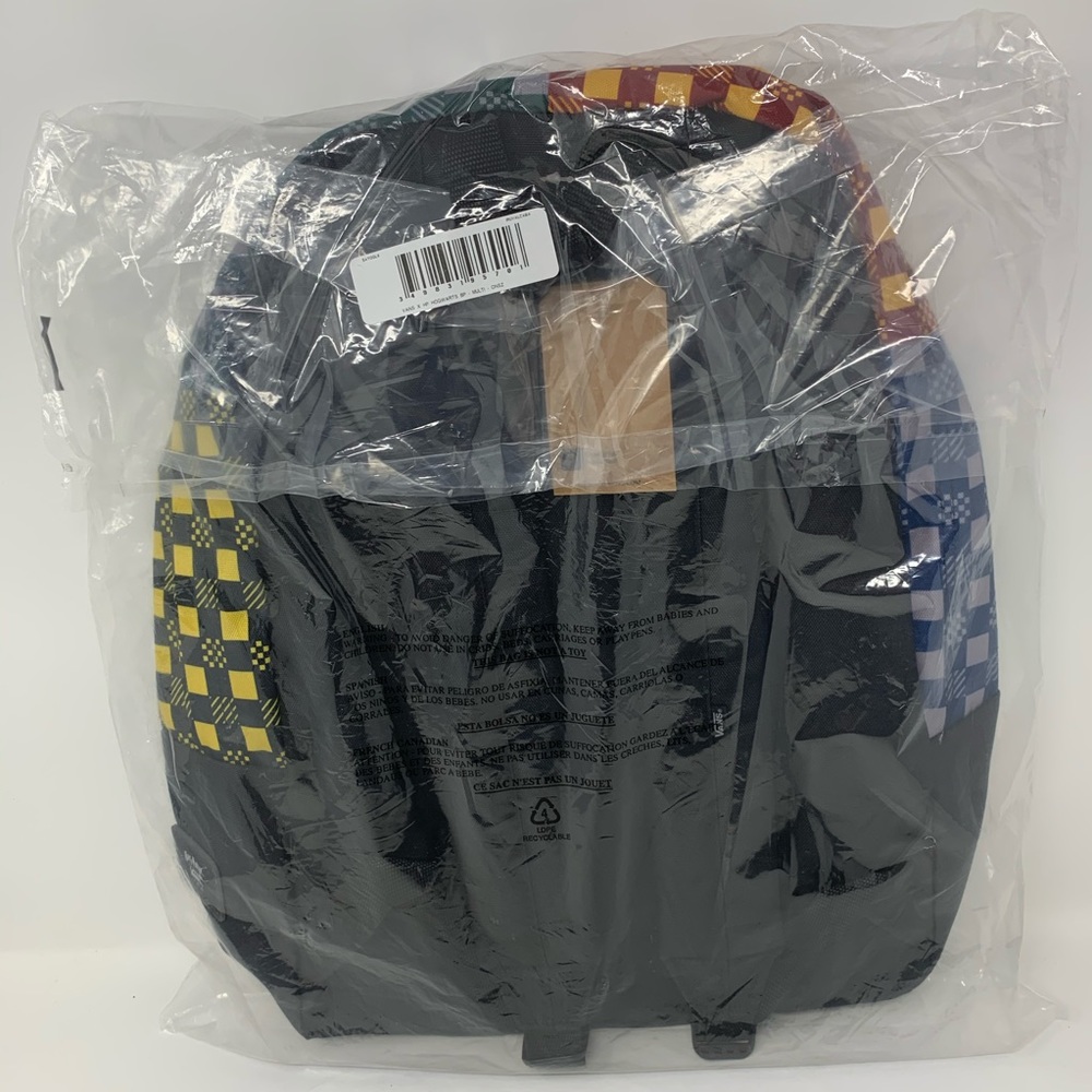 Vans Men's Harry Potter Print Black/Multi Backpack - Picture 6 of 8